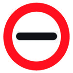 2. Prohibido entrar sin detenerse