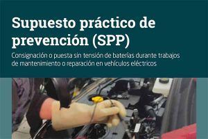 Consignación o puesta sin tensión de baterías durante trabajos de mantenimiento o reparación en vehículos eléctricos