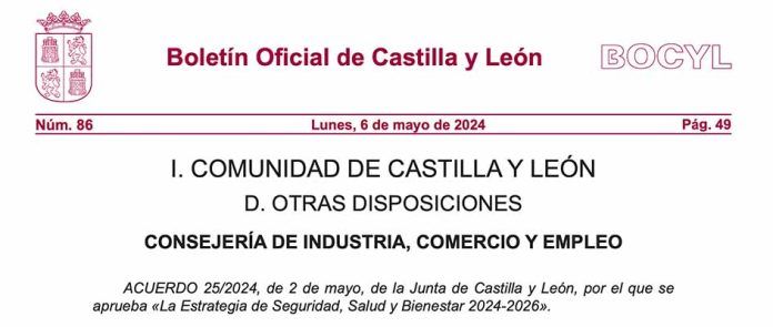 Estrategia de Seguridad, Salud y Bienestar 2024-2026