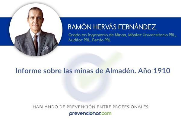 Informe sobre las minas de Almadén. Año 1910