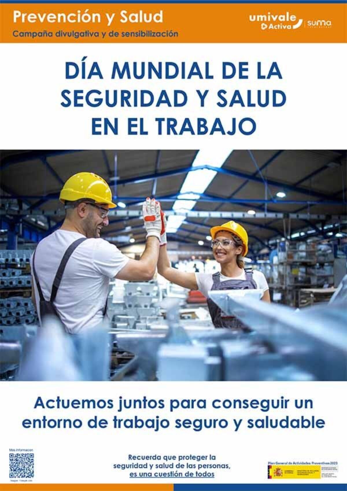 Actuemos Juntos Para Conseguir Un Entorno De Trabajo Seguro Y Saludable