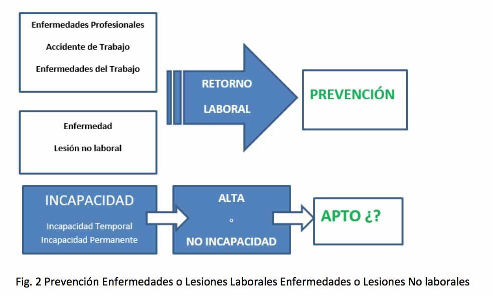 Prevención enfermedades o lesiones laborales enfermedades o lesiones no laborales