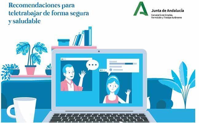 Recomendaciones para teletrabajar de forma segura y saludable