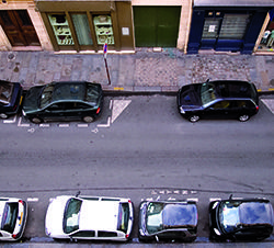 Vehiculos aparcados