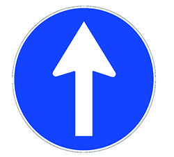 Señal de circulación