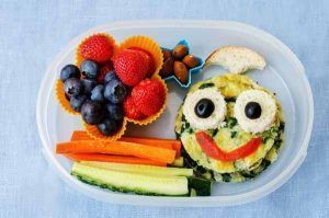 comida saludable escuela