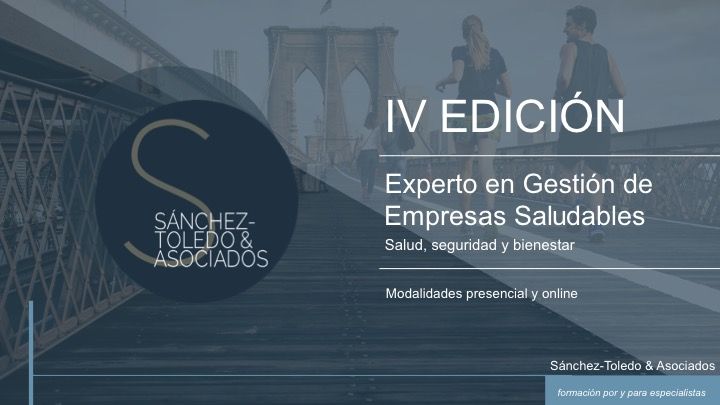 Curso Experto en Gestión de Empresas Saludables 2019