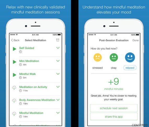 centered app