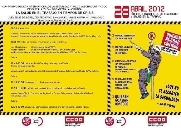 programa jornada dia trabajo 2012
