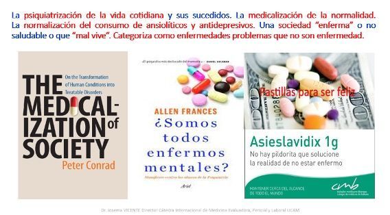 psiquiatrizacion de la vida cotidiana