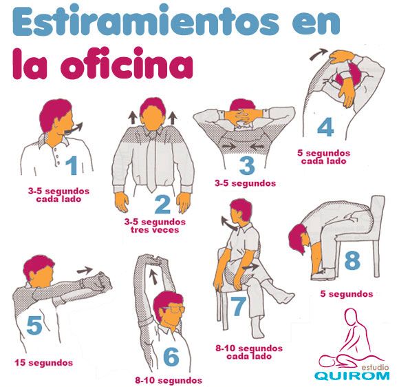 estiramientos oficina