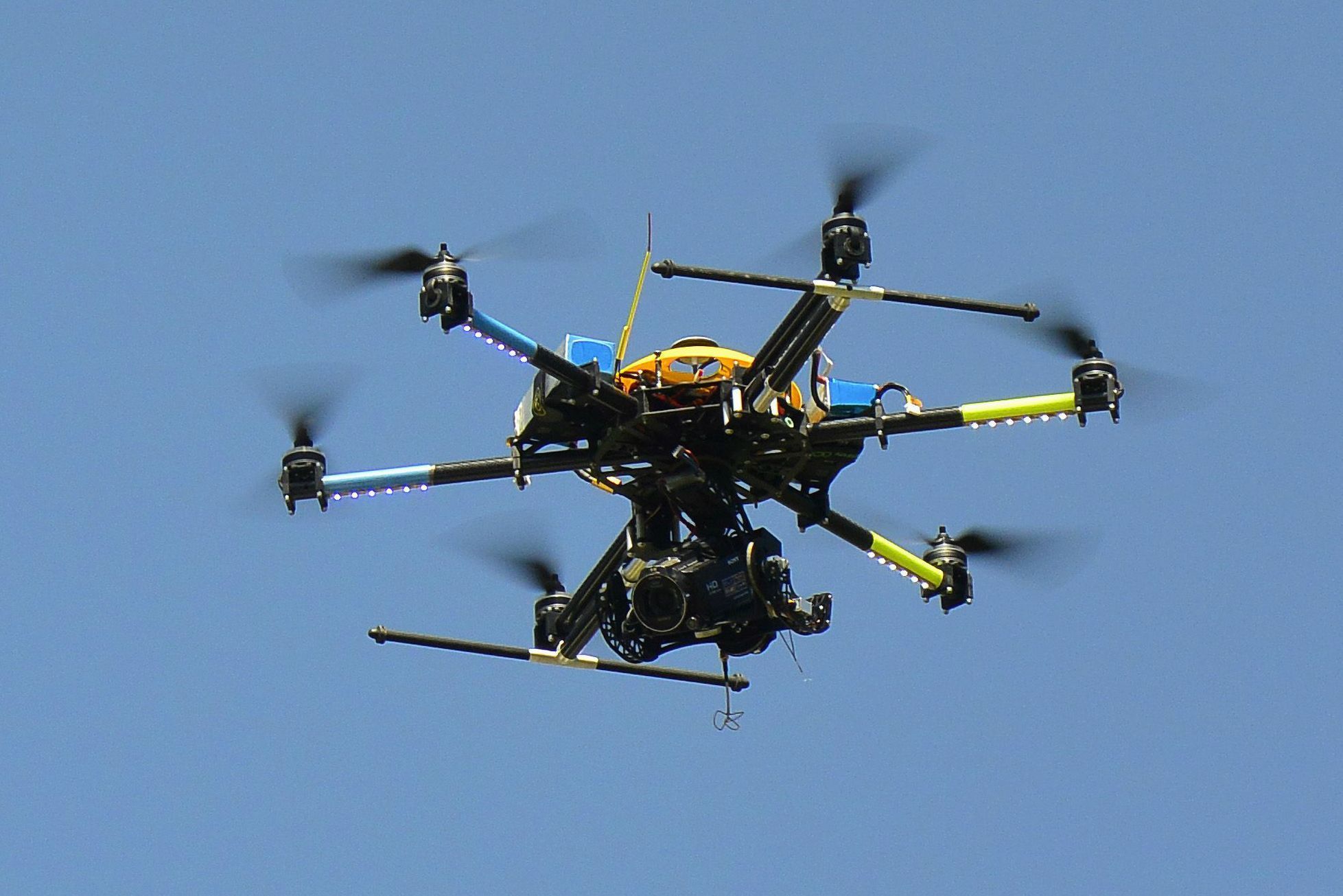 Dron seguridad