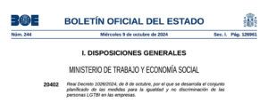 Plan LGTBI en las empresas