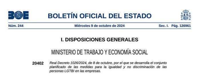 Plan LGTBI en las empresas
