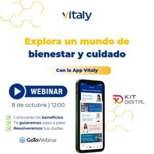 Webinar informativo Kit Digital - App Vítaly