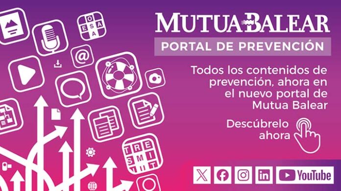 Descubre todas las novedades del nuevo porta de prevención de Mutua Balear