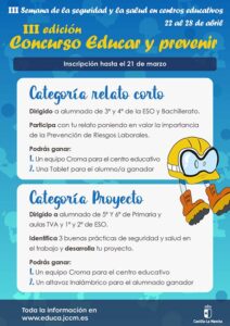 concurso “Educar y prevenir”