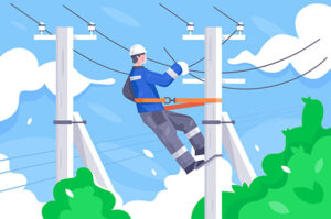 trabajos líneas eléctricas aéreas