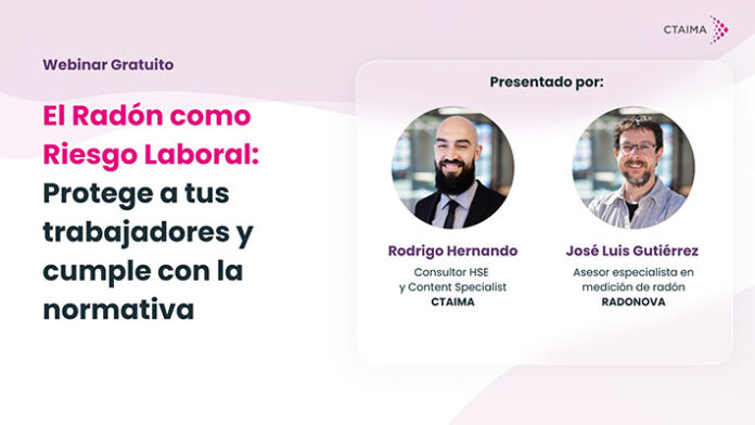 El radón como riesgo laboral: Lo que necesitas saber y dónde verlo en acción