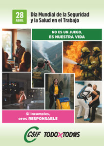 No es un juego, es nuestra vida. Si incumples eres responsable