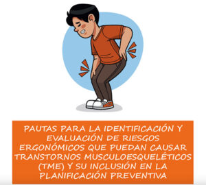 Prevención de TME, pautas para evaluar riesgos ergonómicos