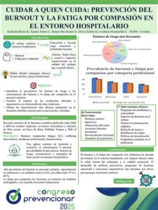 Cuidar a quien cuida- prevención del burnout y la fatiga por compasión en el entorno hospitalario