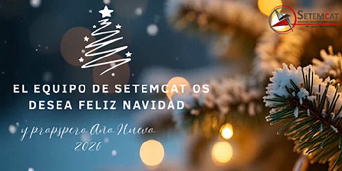 SETEMCAT felicita la Navidad reforzando su compromiso con la prevención y las personas