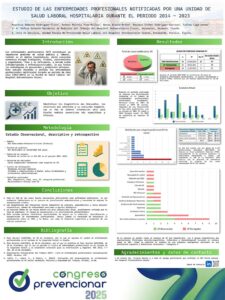 Estudio de las enfermedades profesionales notificadas por una unidad de salud laboral hospitalaria durante el periodo 2014–2023