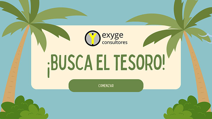 busca el tesoro exyge