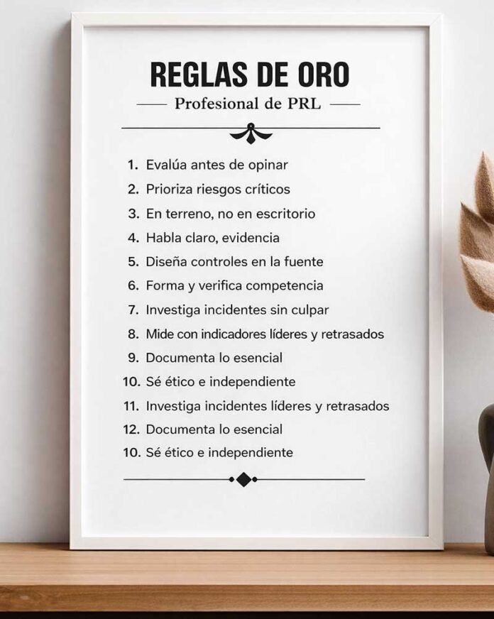 Reglas de ORO_PRL