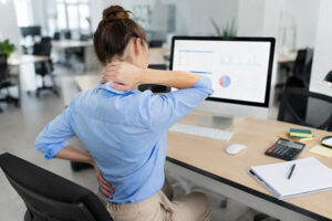 trastornos musculoesqueléticos en trabajadores de oficina