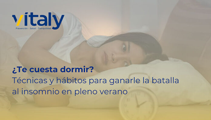 te cuesta dormir