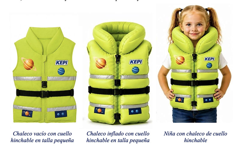 chalecos inflables