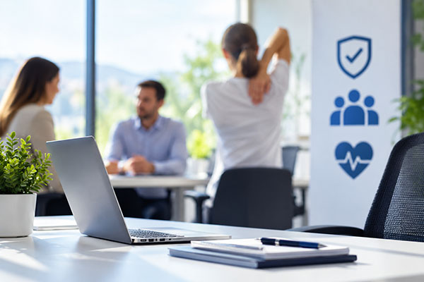 Oficina saludable y ergonómica