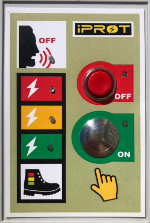 Imagen real de un prototipo del sistema